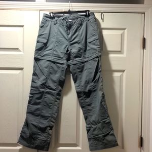 North Face zip off pants